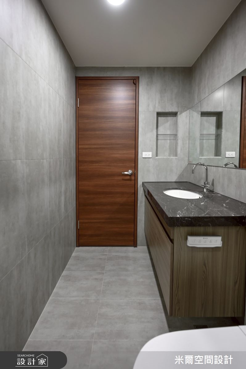 28坪新成屋(5年以下)＿現代風浴室案例圖片＿米爾空間設計＿米爾_學府首席_新竹市之50