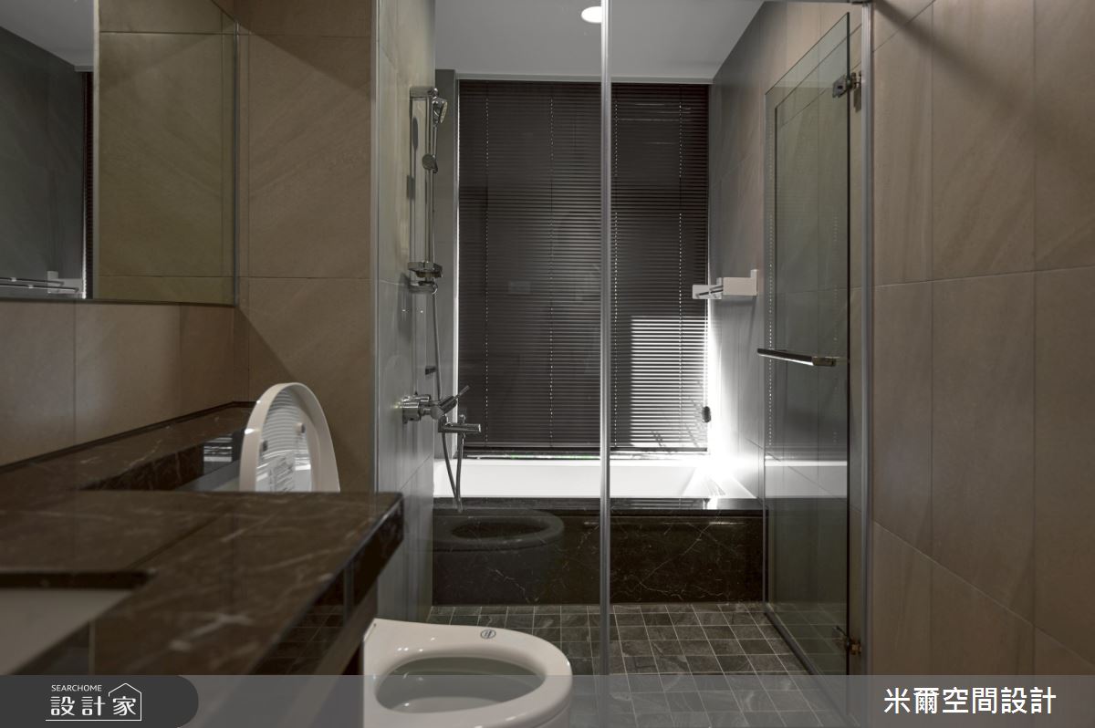 28坪新成屋(5年以下)＿現代風浴室案例圖片＿米爾空間設計＿米爾_學府首席_新竹市之53
