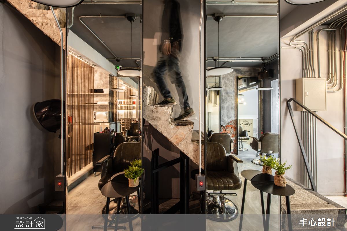 14坪老屋(41~50年)＿工業風商業空間案例圖片＿丰心設計＿丰心_MINI EDIFY髮廊之5
