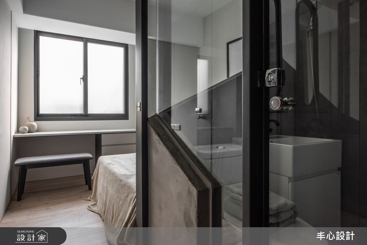 10坪老屋(31~40年)＿現代風臥室案例圖片＿丰心設計＿丰心_引光入室之5