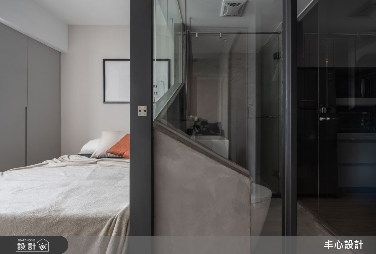 10坪老屋(31~40年)＿現代風臥室案例圖片＿丰心設計＿丰心_引光入室之6