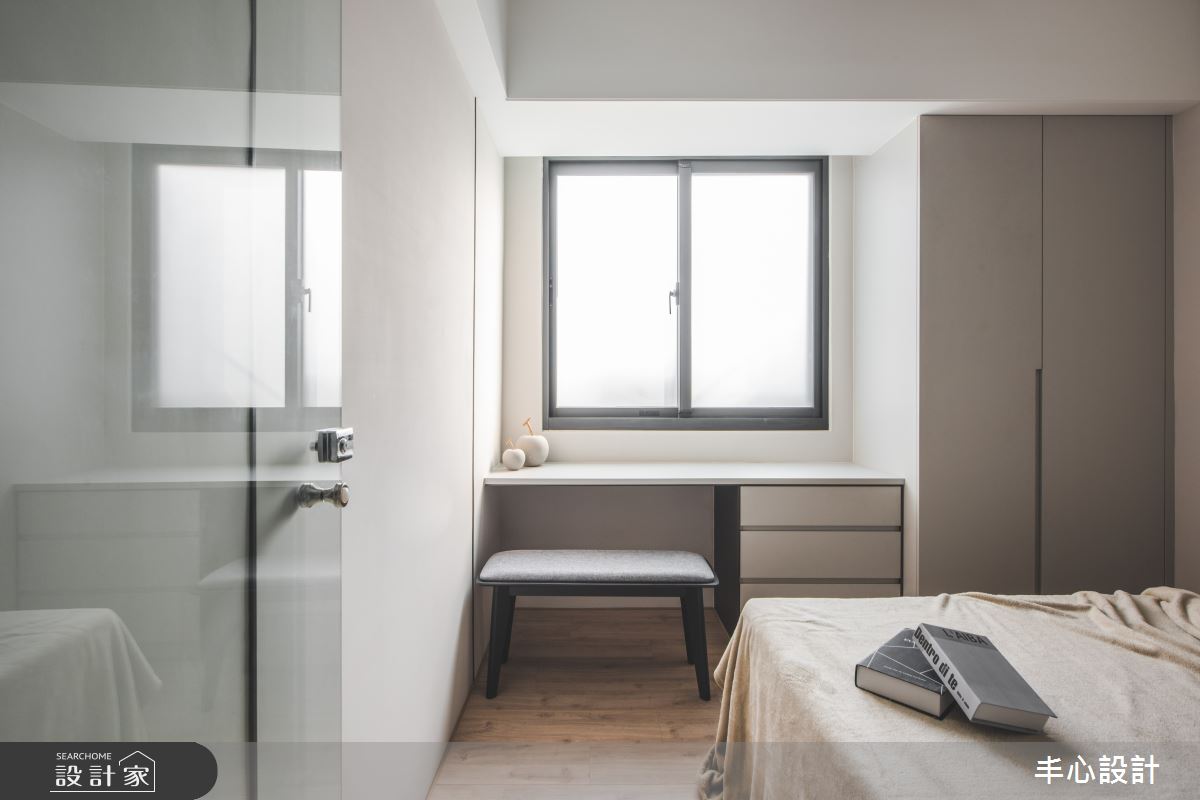 10坪老屋(31~40年)＿現代風臥室案例圖片＿丰心設計＿丰心_引光入室之7