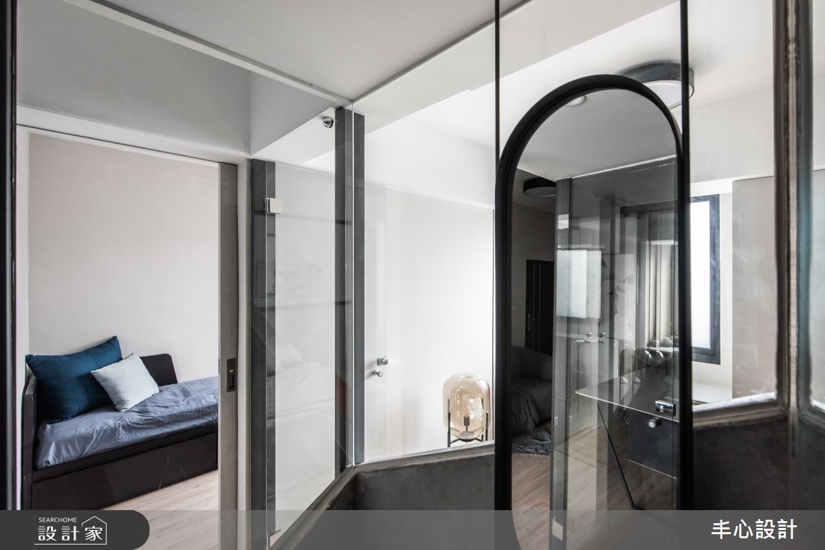 10坪老屋(31~40年)＿現代風浴室案例圖片＿丰心設計＿丰心_引光入室之12