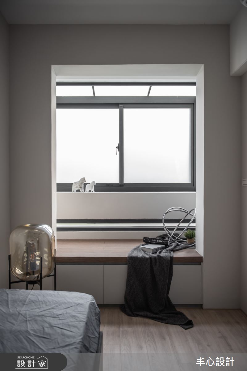 10坪老屋(31~40年)＿現代風臥室案例圖片＿丰心設計＿丰心_引光入室之13