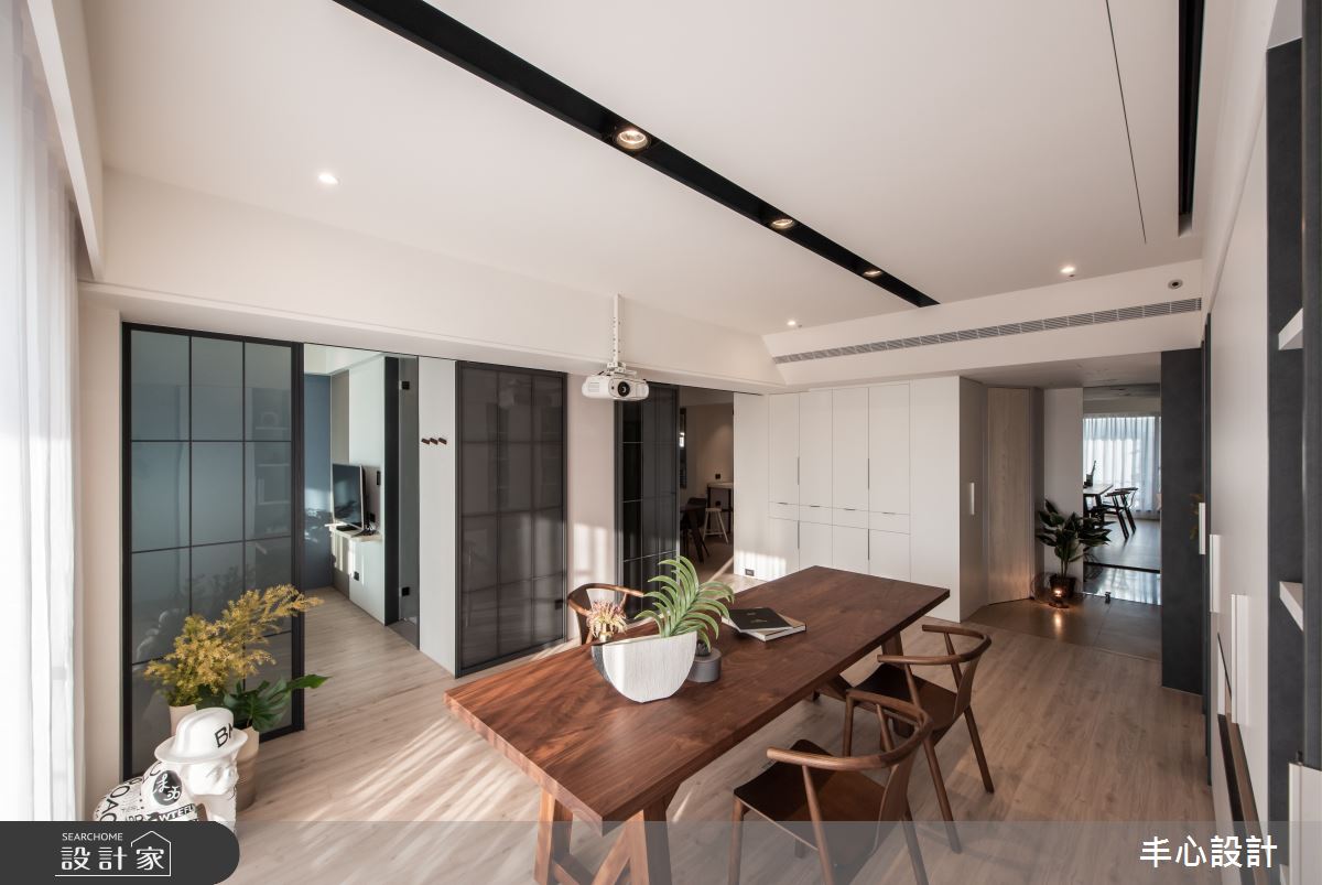 老屋(16~30年)＿混搭風多功能室案例圖片＿丰心設計＿丰心_同隆江府之8