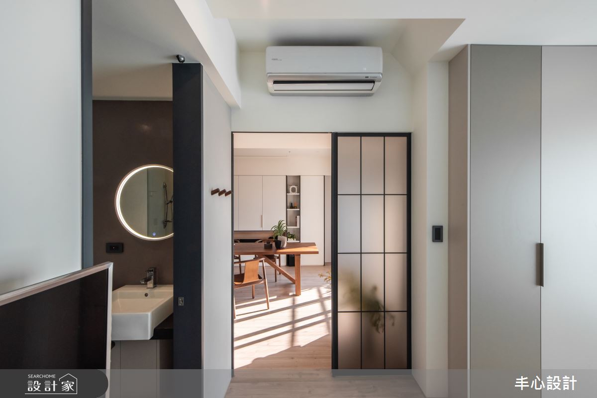 老屋(16~30年)＿混搭風臥室案例圖片＿丰心設計＿丰心_同隆江府之15