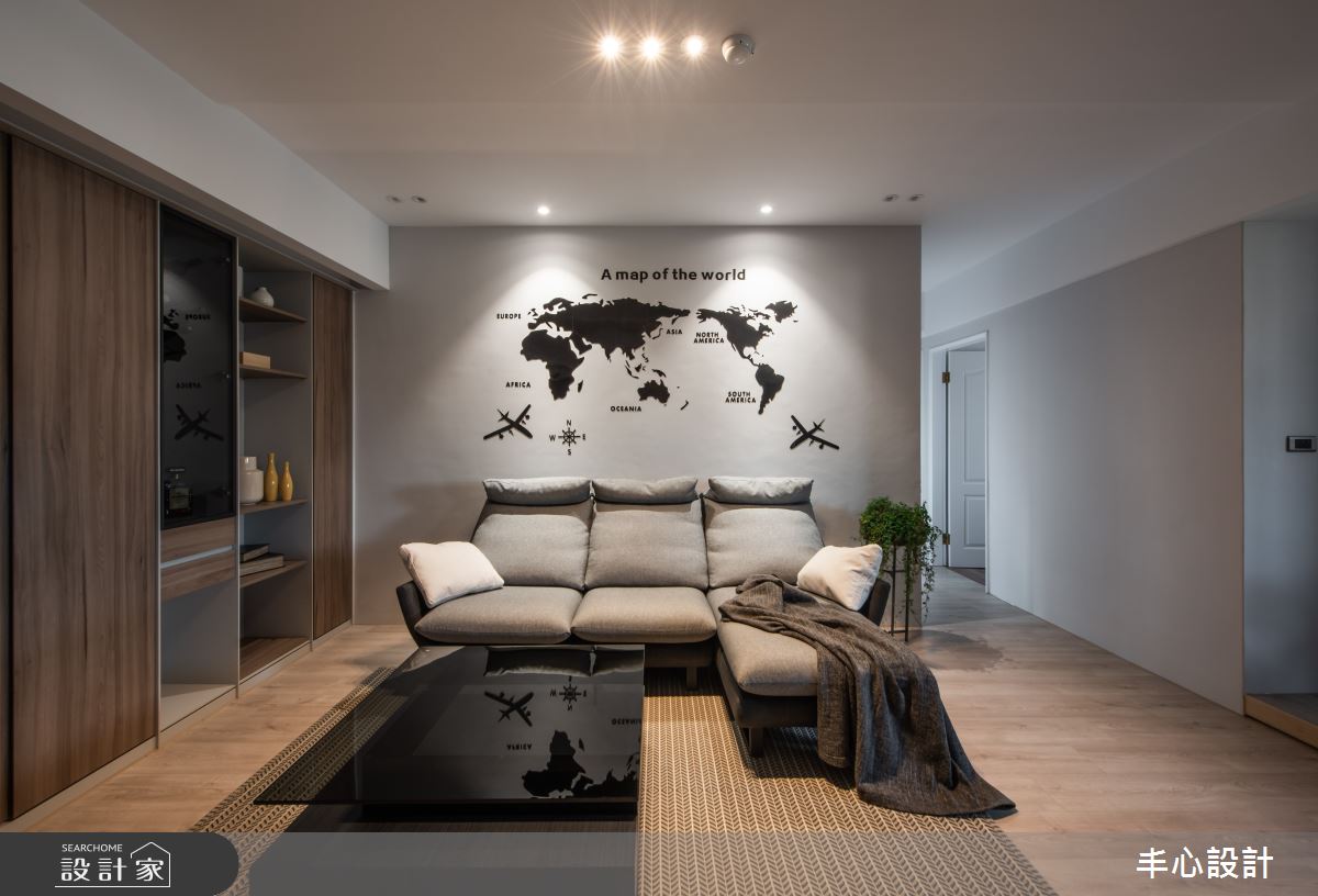 19坪老屋(16~30年)＿混搭風客廳案例圖片＿丰心設計＿丰心_享樂主義之2