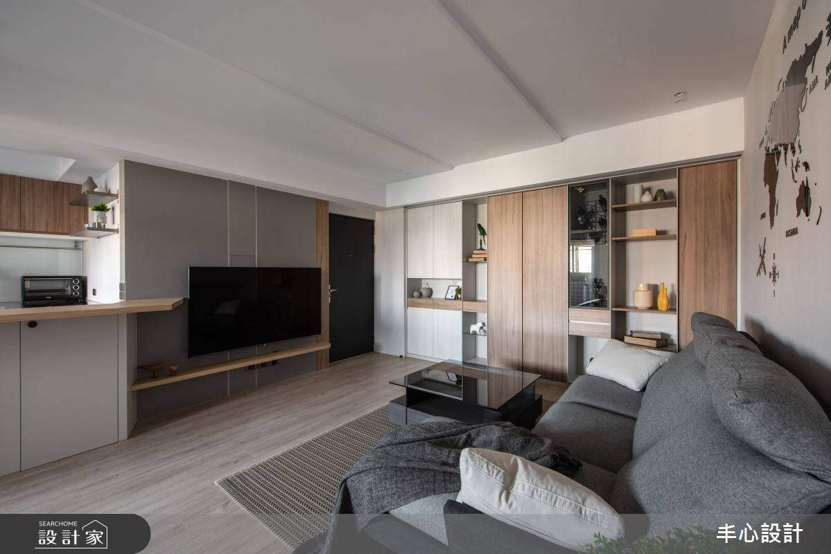 19坪老屋(16~30年)＿混搭風客廳案例圖片＿丰心設計＿丰心_享樂主義之5