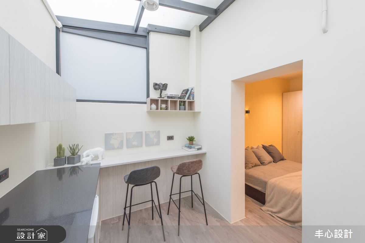 67坪老屋(31~40年)＿混搭風書房案例圖片＿丰心設計＿丰心_精誠二十街之10