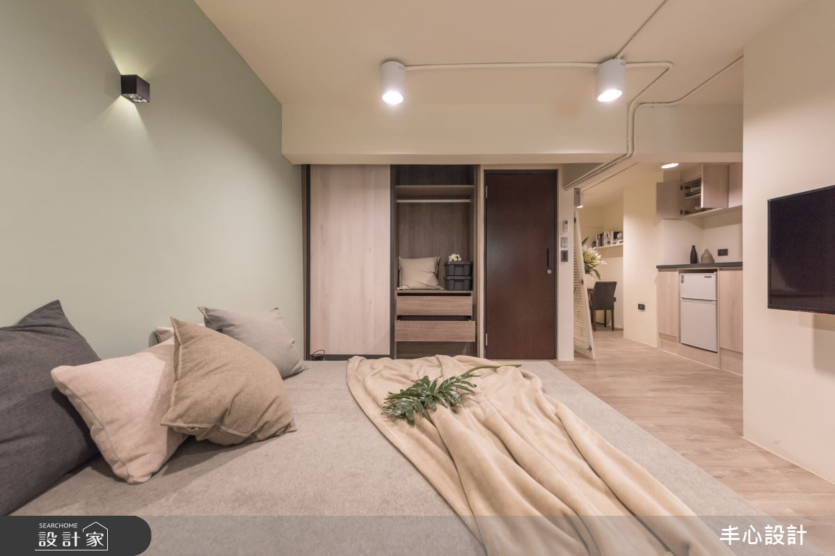 67坪老屋(31~40年)＿混搭風臥室案例圖片＿丰心設計＿丰心_精誠二十街之12