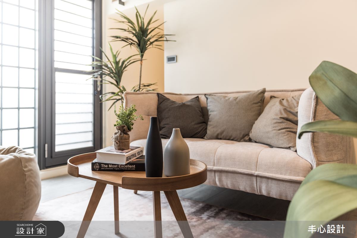 67坪老屋(31~40年)＿混搭風客廳案例圖片＿丰心設計＿丰心_精誠二十街之18