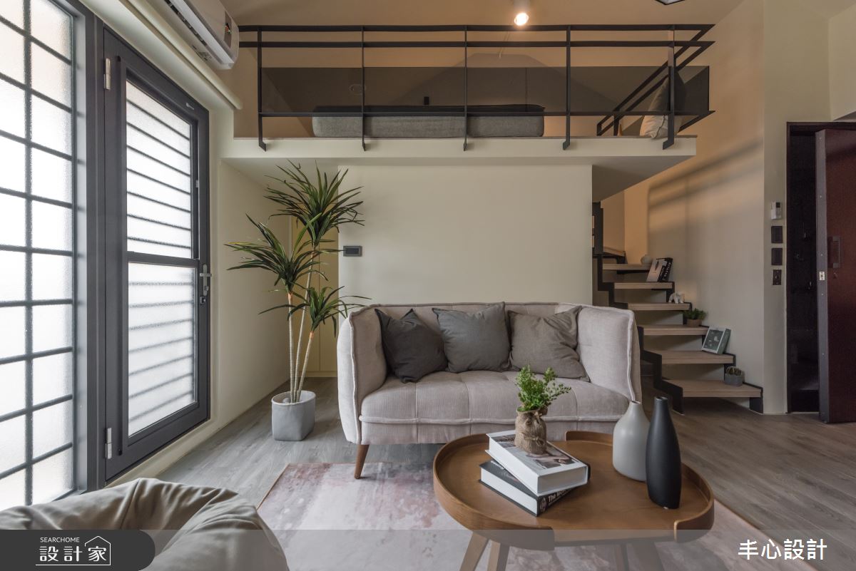 67坪老屋(31~40年)＿混搭風客廳案例圖片＿丰心設計＿丰心_精誠二十街之19