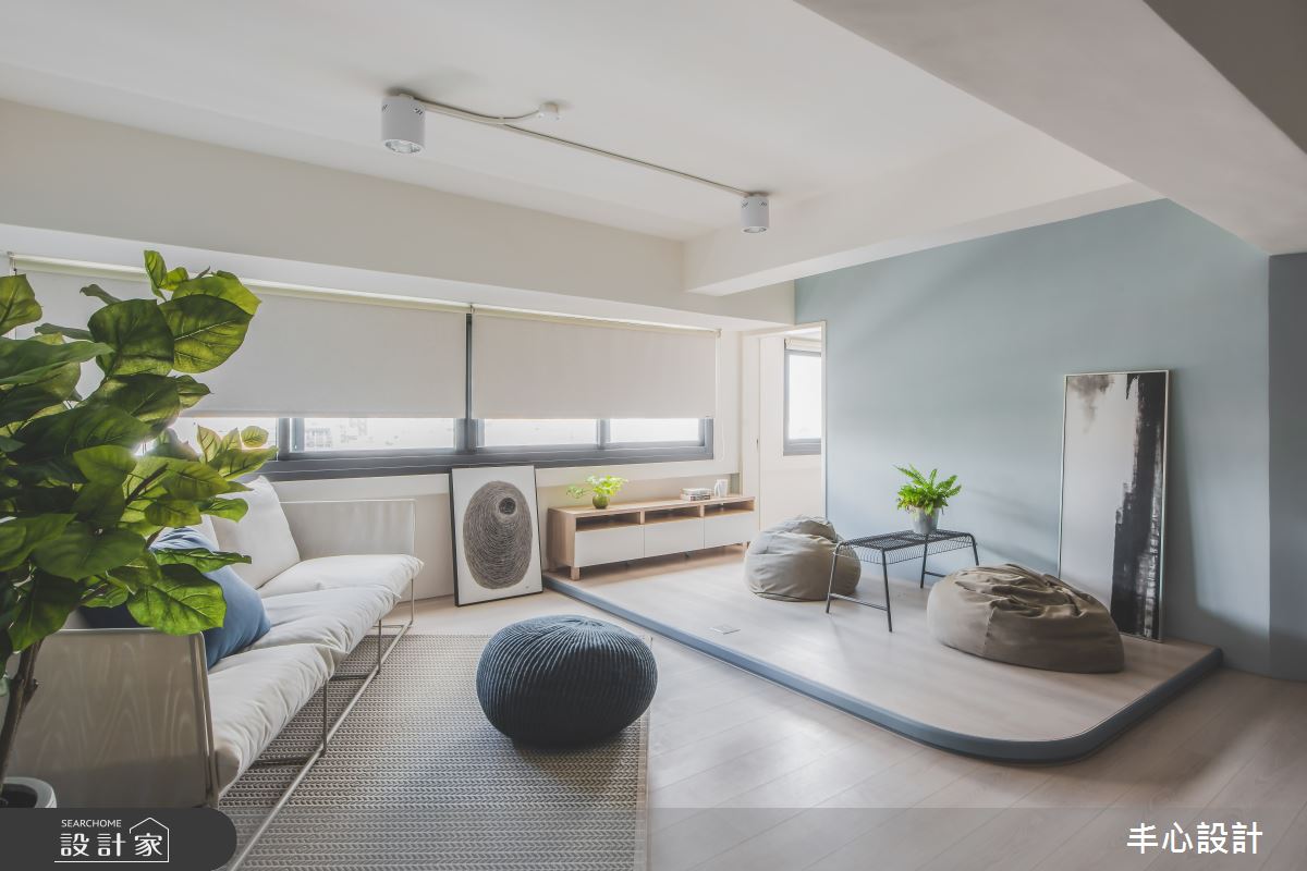 老屋(31~40年)＿混搭風客廳案例圖片＿丰心設計＿丰心_拾樓之4