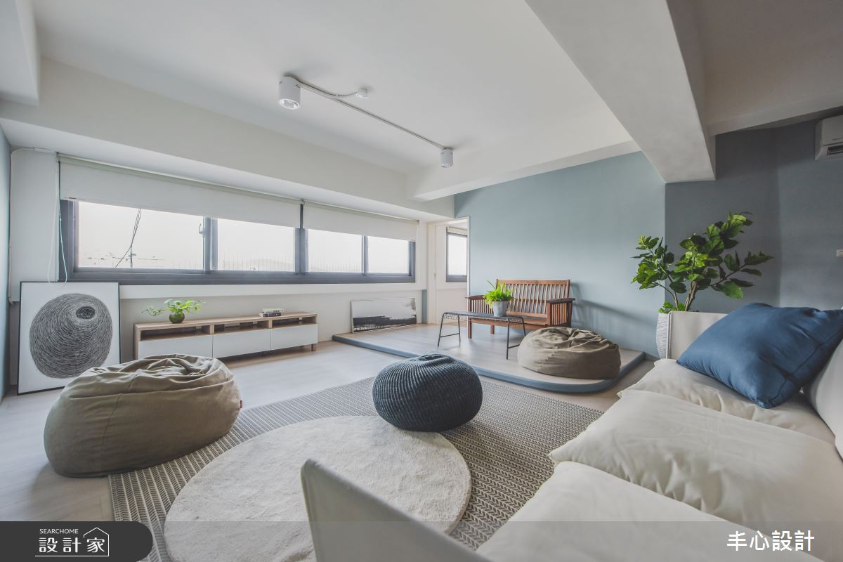 老屋(31~40年)＿混搭風客廳案例圖片＿丰心設計＿丰心_拾樓之7