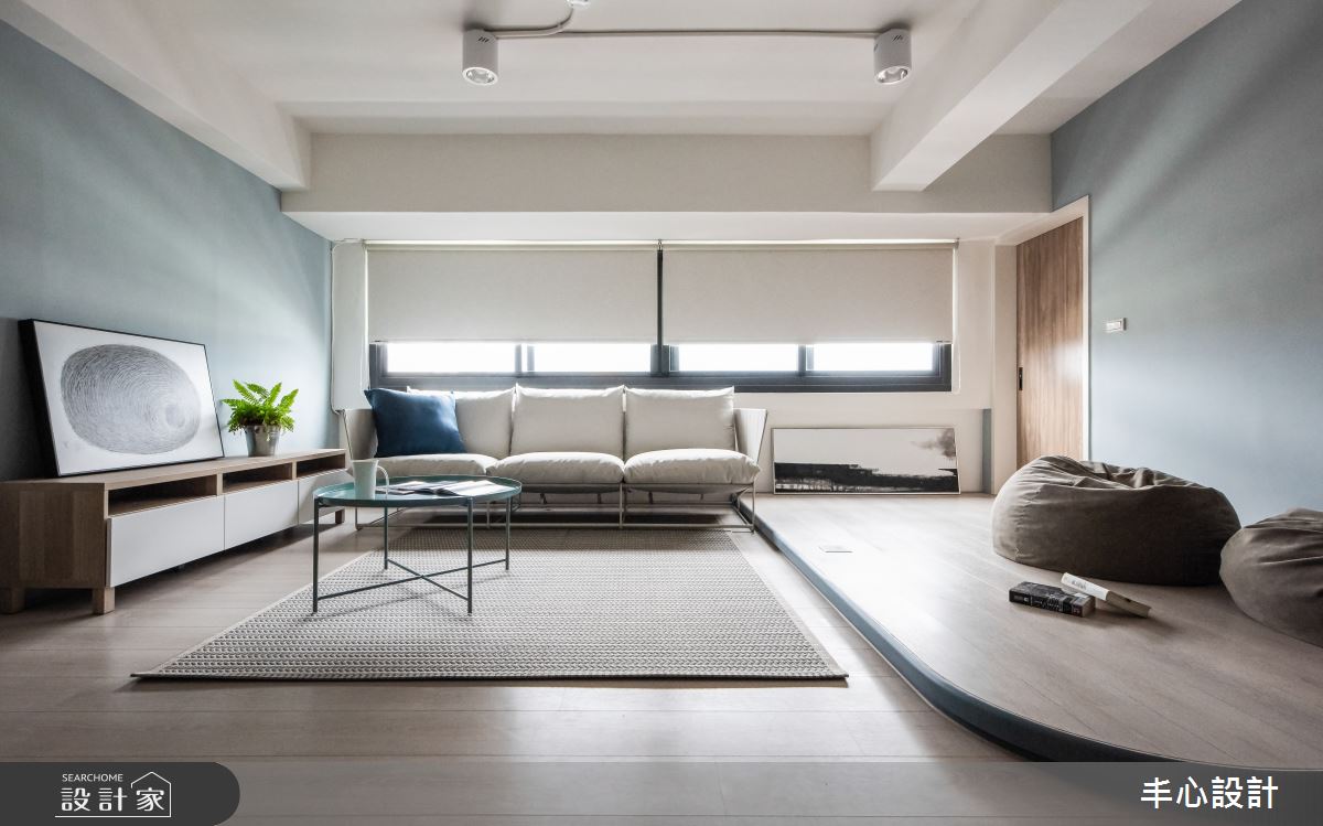 老屋(31~40年)＿混搭風客廳案例圖片＿丰心設計＿丰心_拾樓之8