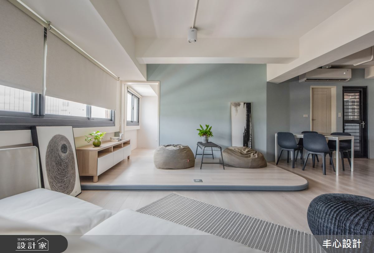 老屋(31~40年)＿混搭風客廳案例圖片＿丰心設計＿丰心_拾樓之10