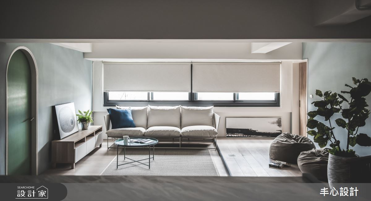 老屋(31~40年)＿混搭風客廳案例圖片＿丰心設計＿丰心_拾樓之12