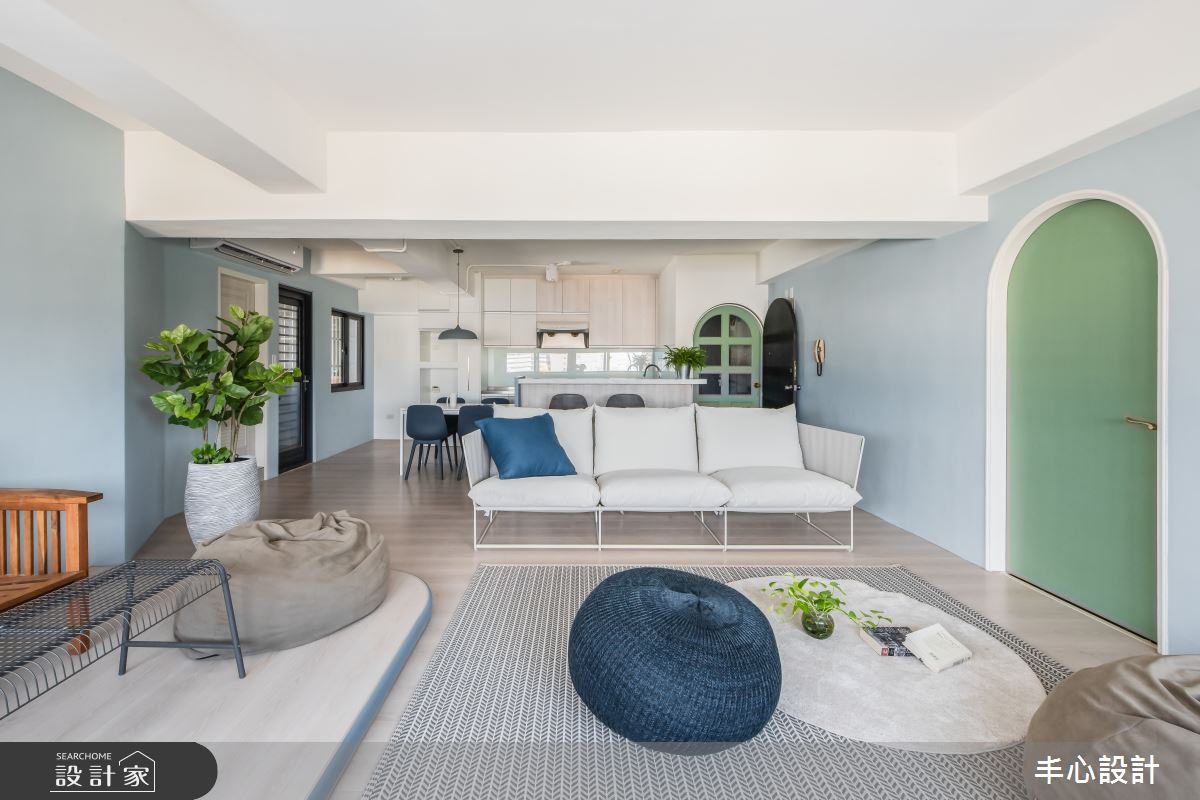老屋(31~40年)＿混搭風客廳案例圖片＿丰心設計＿丰心_拾樓之16