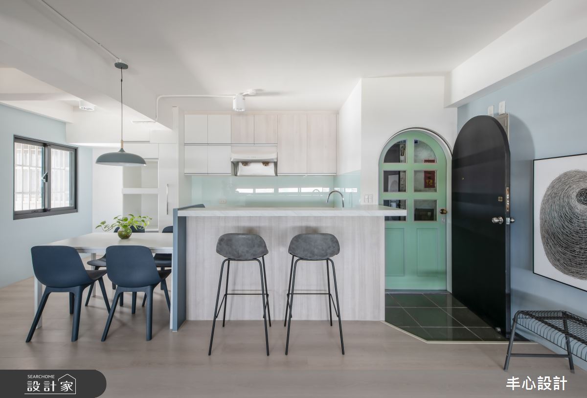 老屋(31~40年)＿混搭風餐廳案例圖片＿丰心設計＿丰心_拾樓之19