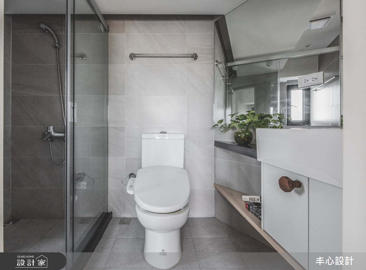 老屋(31~40年)＿混搭風浴室案例圖片＿丰心設計＿丰心_拾樓之24