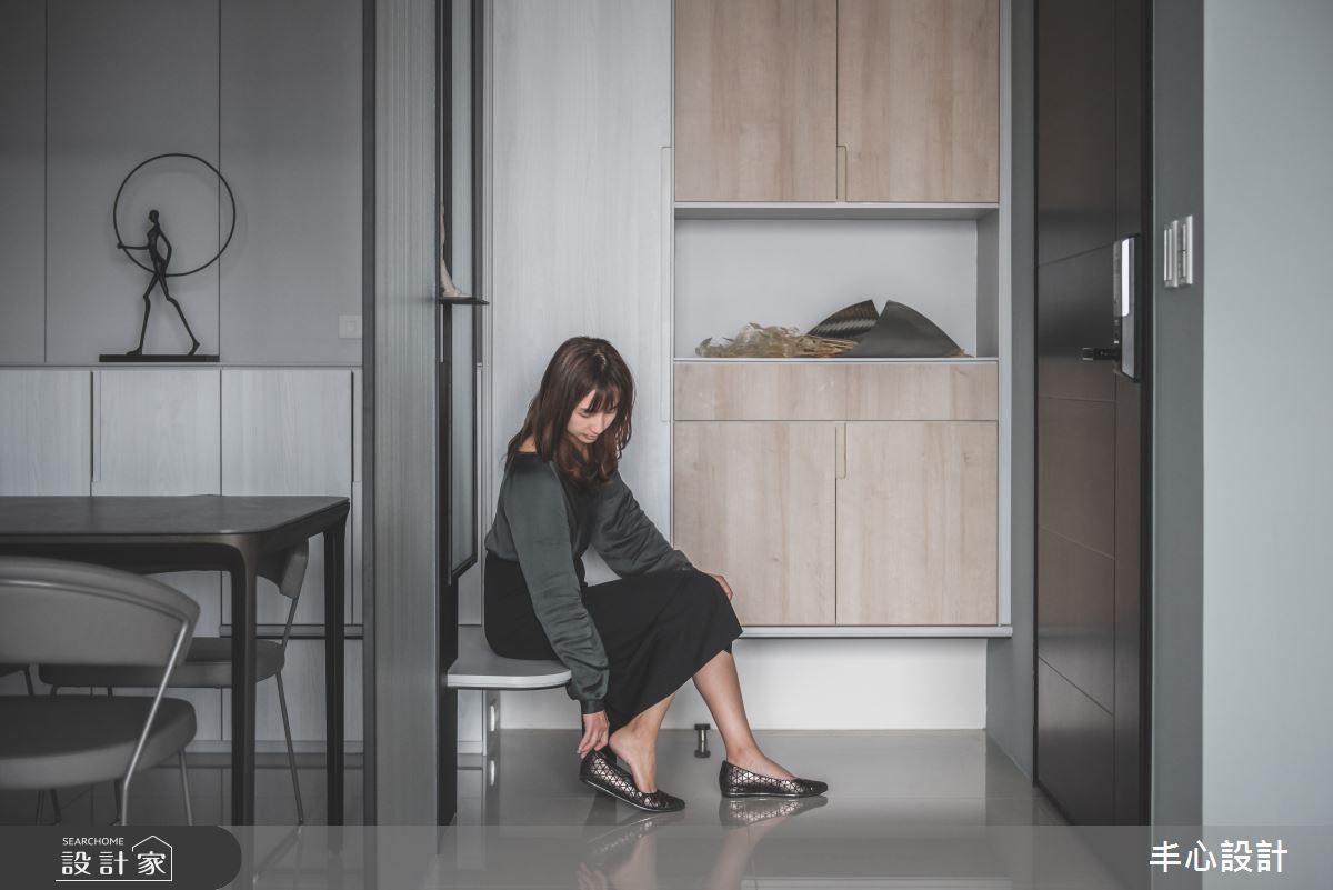 新成屋(5年以下)＿混搭風玄關案例圖片＿丰心設計＿丰心_精銳博之30