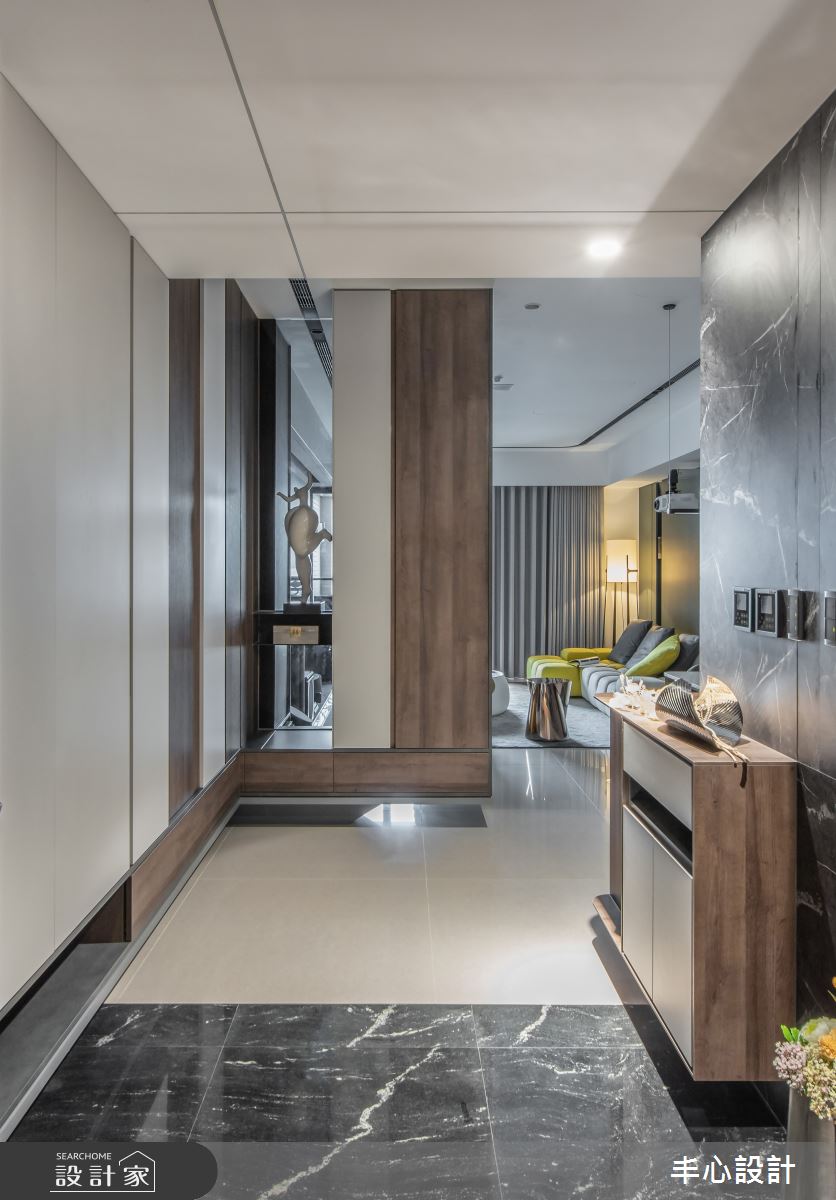 新成屋(5年以下)＿混搭風玄關案例圖片＿丰心設計＿丰心_世界之匯之2