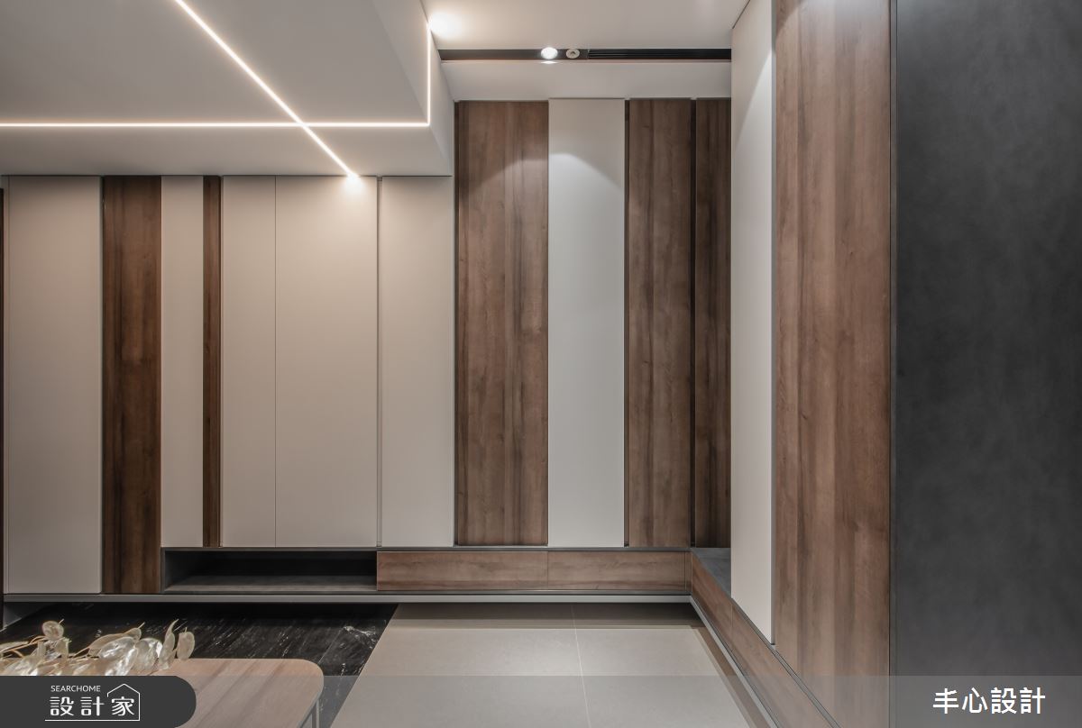 新成屋(5年以下)＿混搭風玄關案例圖片＿丰心設計＿丰心_世界之匯之6