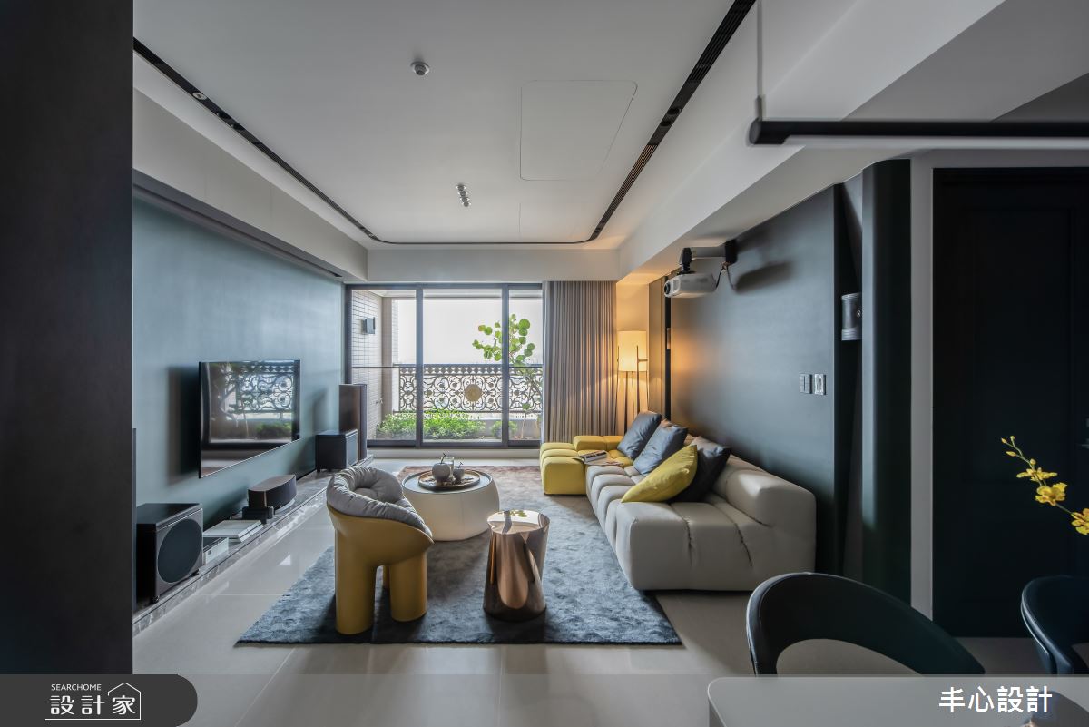 新成屋(5年以下)＿混搭風客廳案例圖片＿丰心設計＿丰心_世界之匯之9
