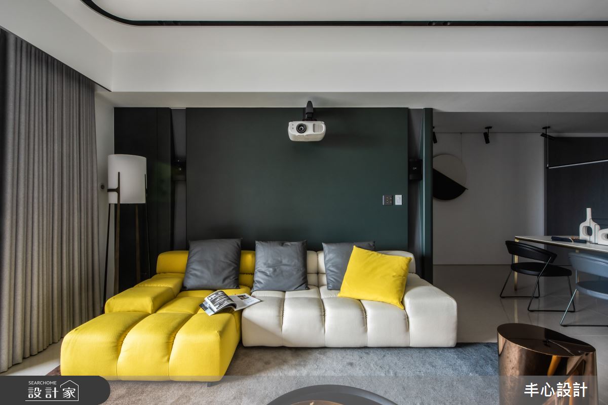 新成屋(5年以下)＿混搭風客廳案例圖片＿丰心設計＿丰心_世界之匯之11