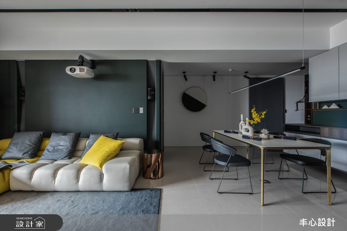 新成屋(5年以下)＿混搭風客廳案例圖片＿丰心設計＿丰心_世界之匯之15