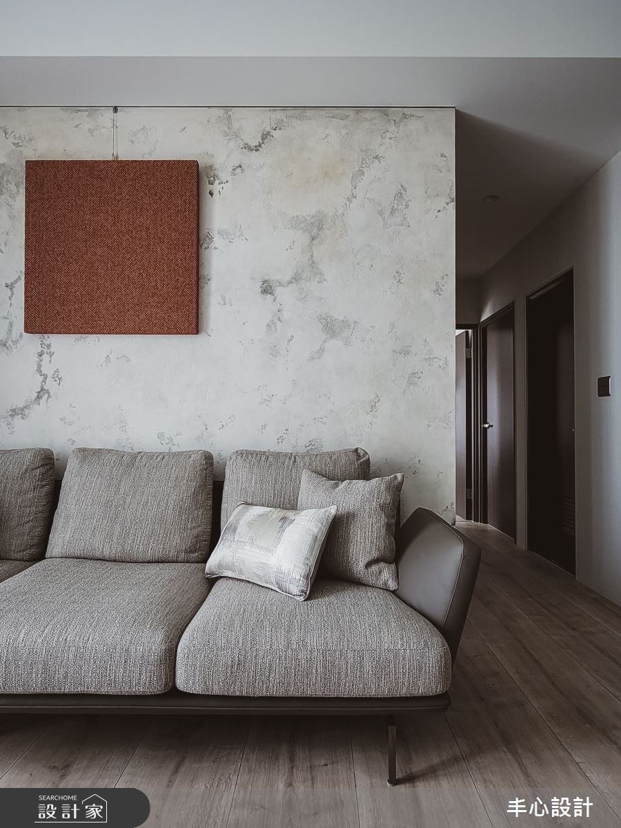 34坪新成屋(5年以下)＿現代風客廳案例圖片＿丰心設計＿丰心_中山寓所之12