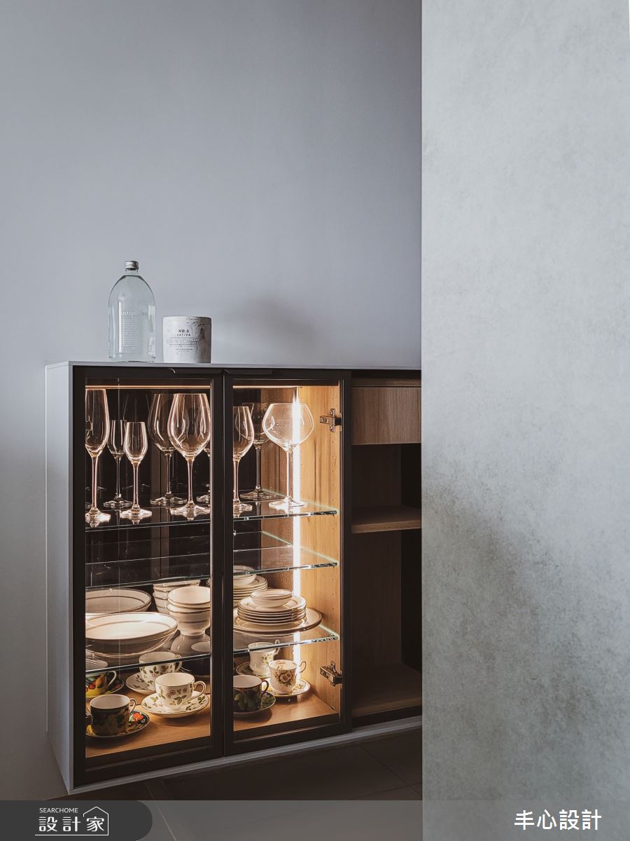 34坪新成屋(5年以下)＿現代風餐廳案例圖片＿丰心設計＿丰心_中山寓所之17