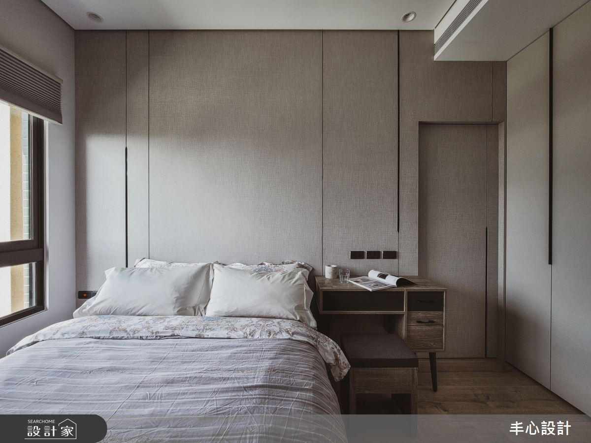 34坪新成屋(5年以下)＿現代風臥室案例圖片＿丰心設計＿丰心_中山寓所之19
