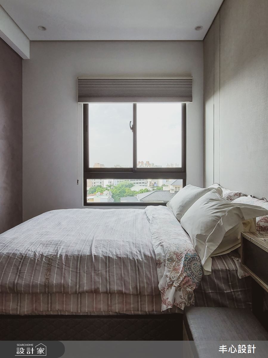 34坪新成屋(5年以下)＿現代風臥室案例圖片＿丰心設計＿丰心_中山寓所之20