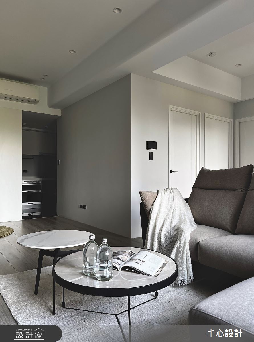 32坪新成屋(5年以下)＿現代風客廳案例圖片＿丰心設計＿丰心_精銳潮之8
