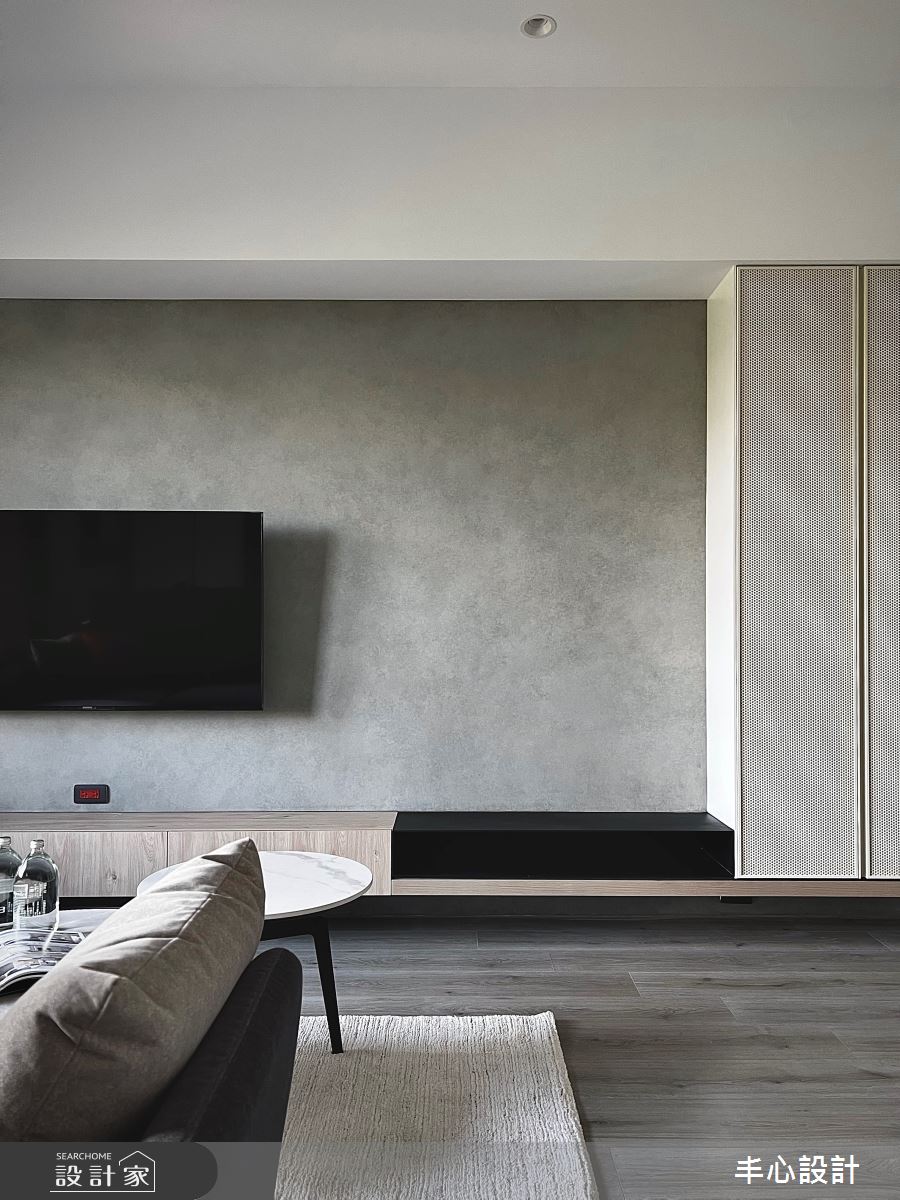 32坪新成屋(5年以下)＿現代風客廳案例圖片＿丰心設計＿丰心_精銳潮之2