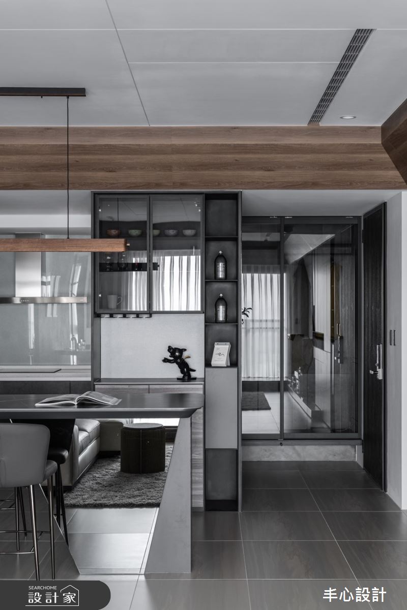 58坪新成屋(5年以下)＿現代風餐廳案例圖片＿丰心設計＿丰心_歲暮山歌之1