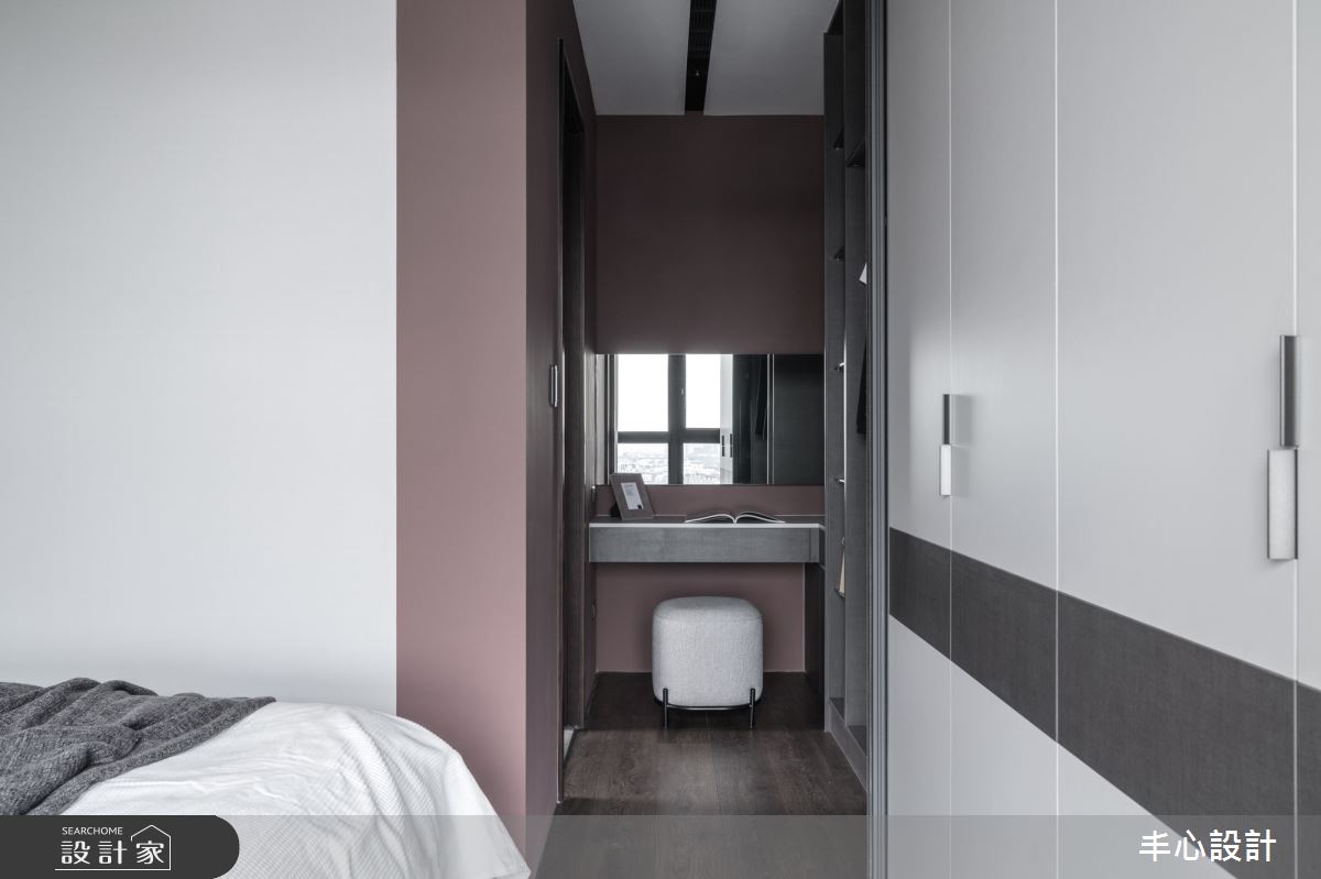 58坪新成屋(5年以下)＿現代風臥室案例圖片＿丰心設計＿丰心_歲暮山歌之13