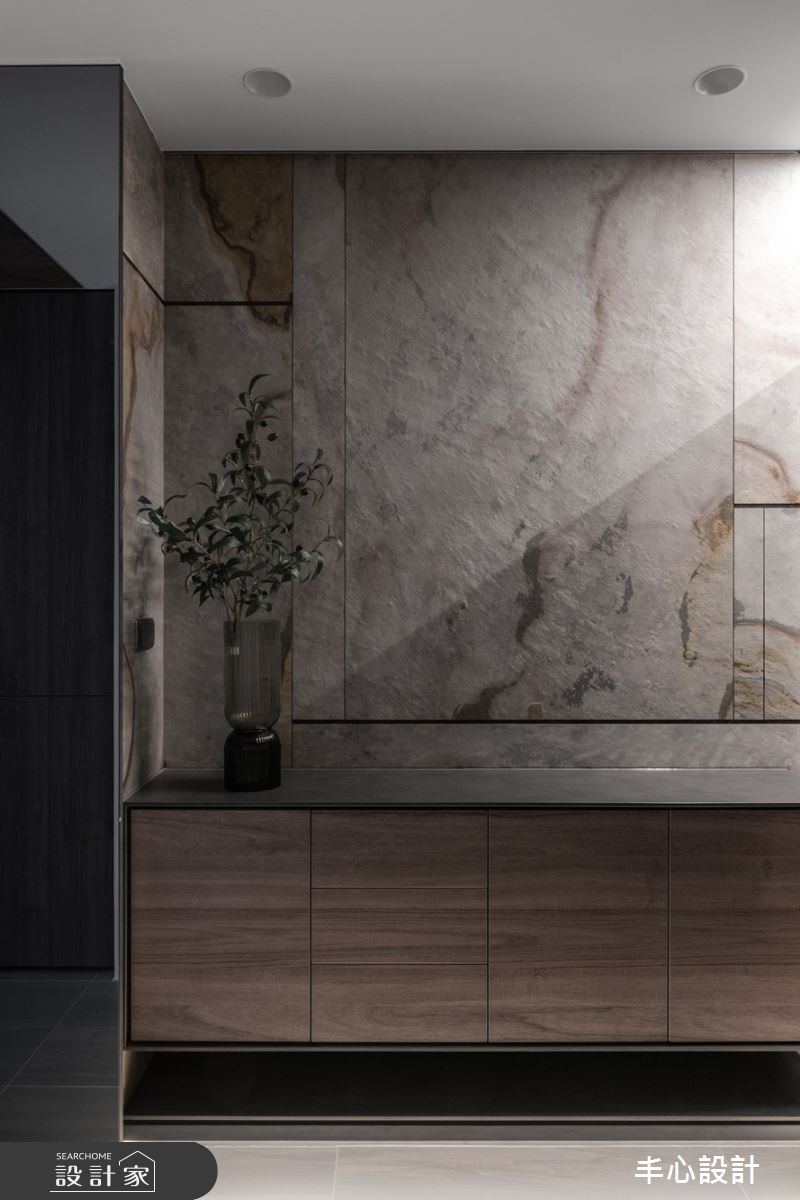 58坪新成屋(5年以下)＿現代風玄關案例圖片＿丰心設計＿丰心_歲暮山歌之15