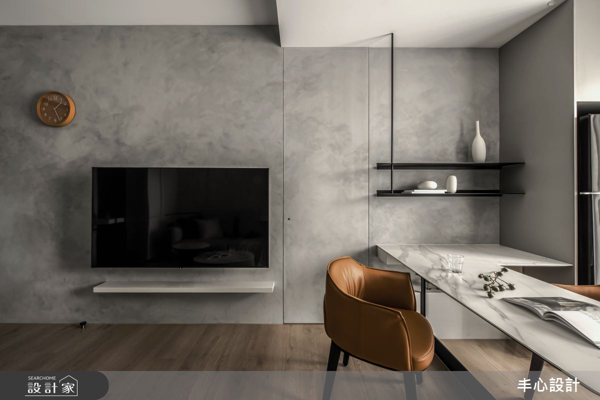 11坪中古屋(5~15年)＿現代風客廳餐廳案例圖片＿丰心設計＿丰心_THE ONE之5