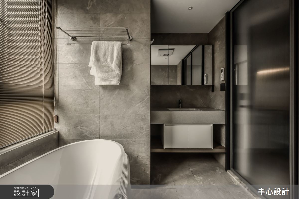 11坪中古屋(5~15年)＿現代風浴室案例圖片＿丰心設計＿丰心_THE ONE之21