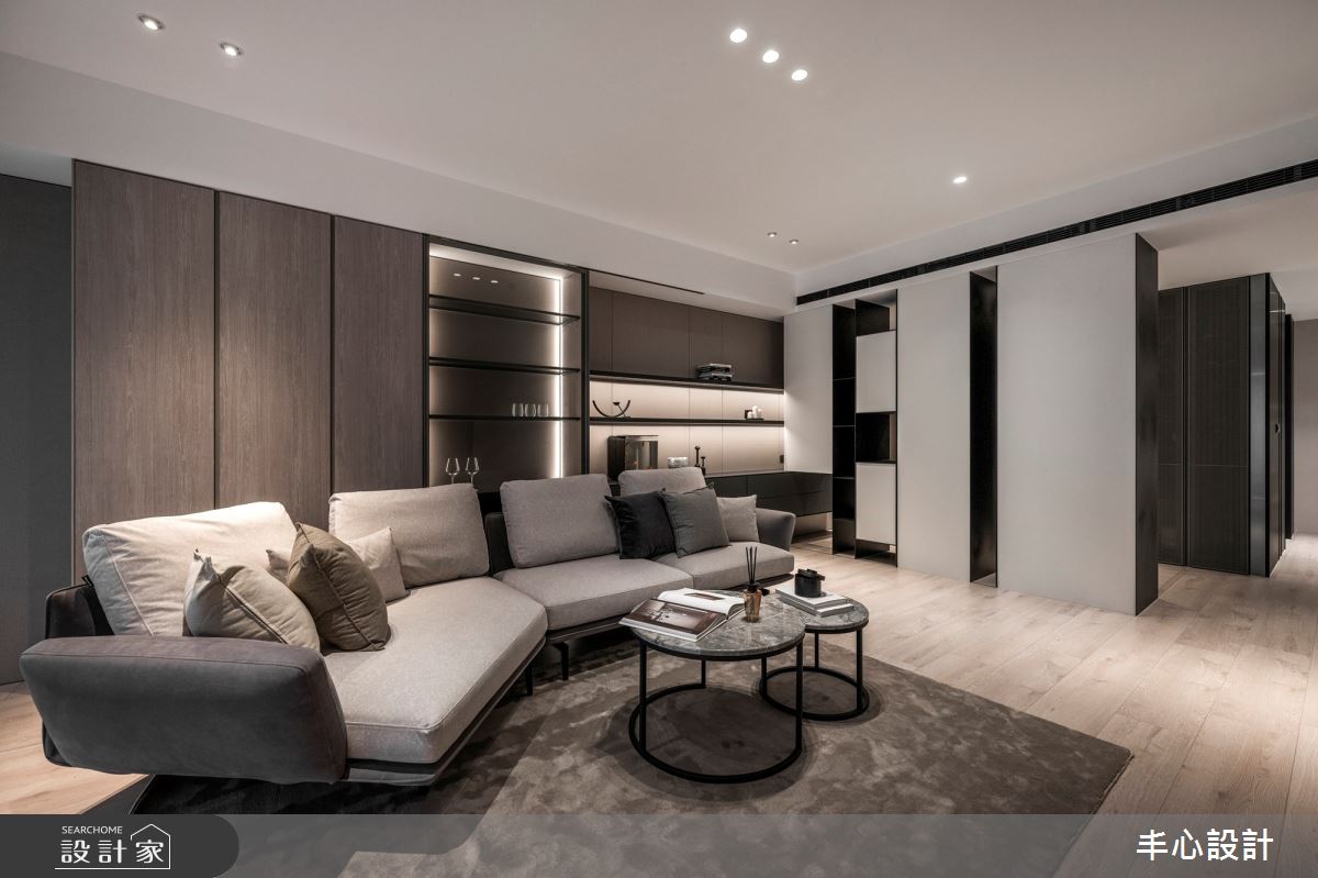 26坪新成屋(5年以下)＿現代風客廳案例圖片＿丰心設計＿丰心_DOPPLER EFFECT之8