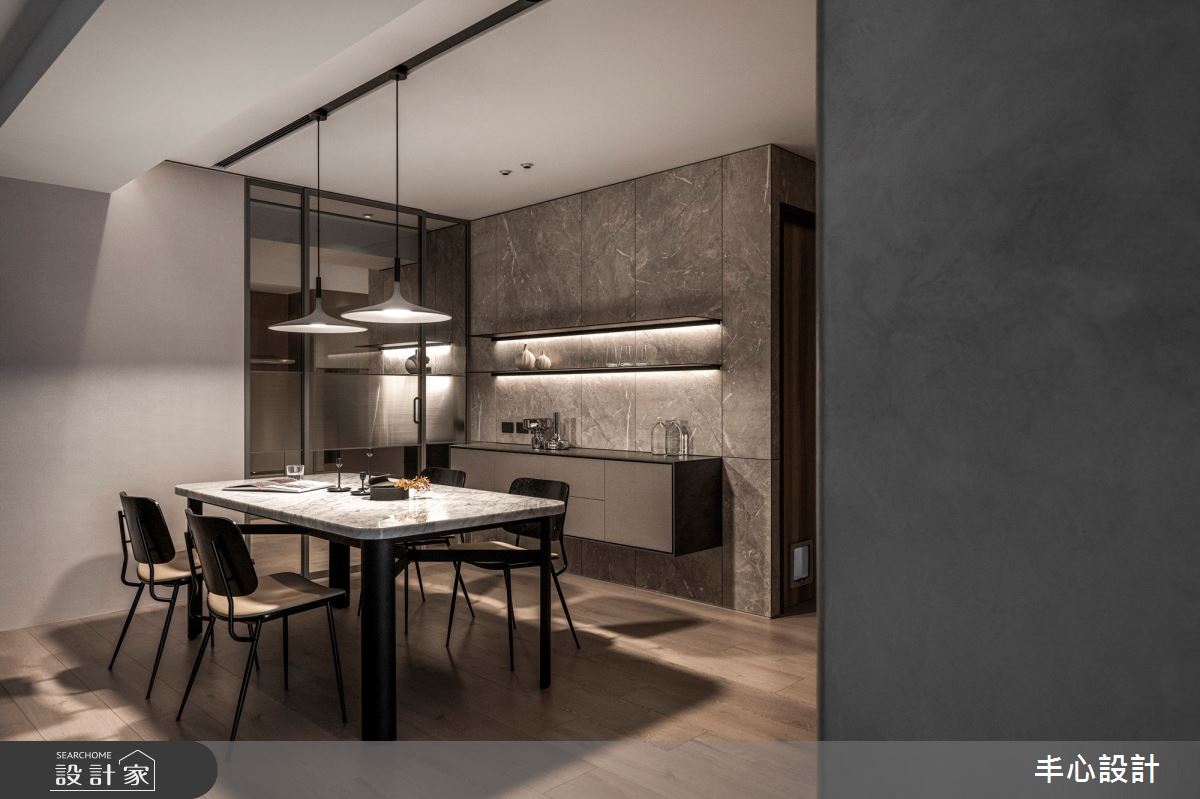 26坪新成屋(5年以下)＿現代風餐廳案例圖片＿丰心設計＿丰心_DOPPLER EFFECT之13