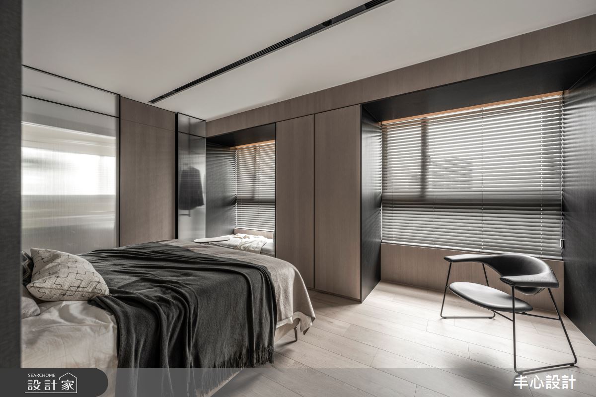 26坪新成屋(5年以下)＿現代風臥室案例圖片＿丰心設計＿丰心_DOPPLER EFFECT之24
