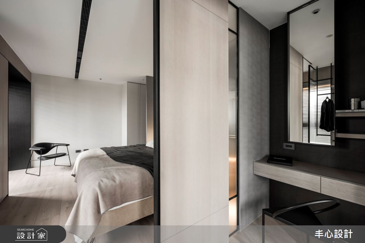 26坪新成屋(5年以下)＿現代風臥室更衣間案例圖片＿丰心設計＿丰心_DOPPLER EFFECT之31