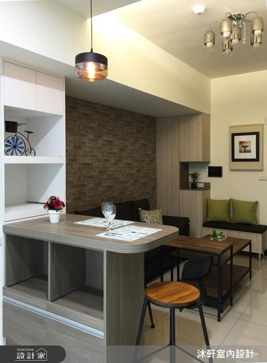 新成屋(5年以下)＿工業風吧檯案例圖片＿沐軒室內設計工作坊＿沐軒_01之5