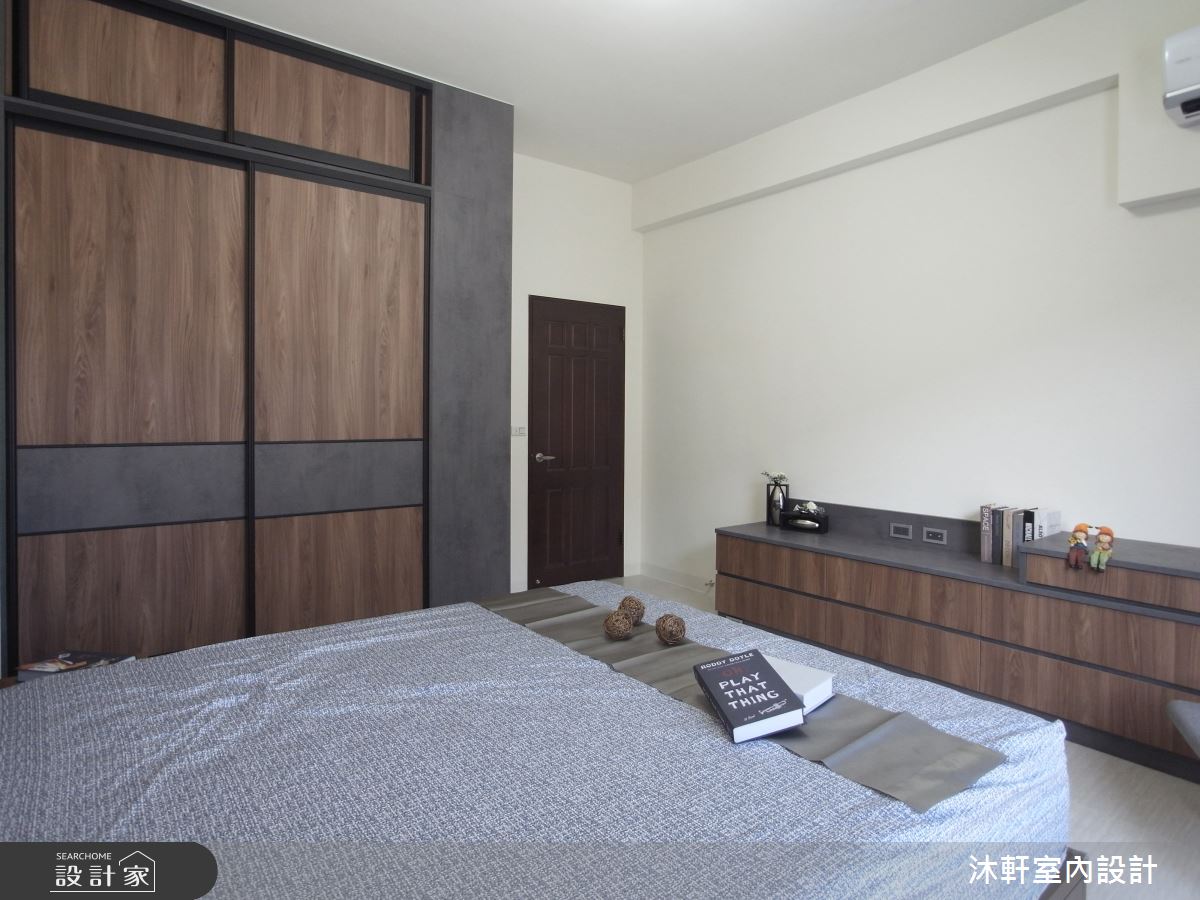 52坪新成屋(5年以下)＿現代風臥室案例圖片＿沐軒室內設計工作坊＿沐軒_02之9