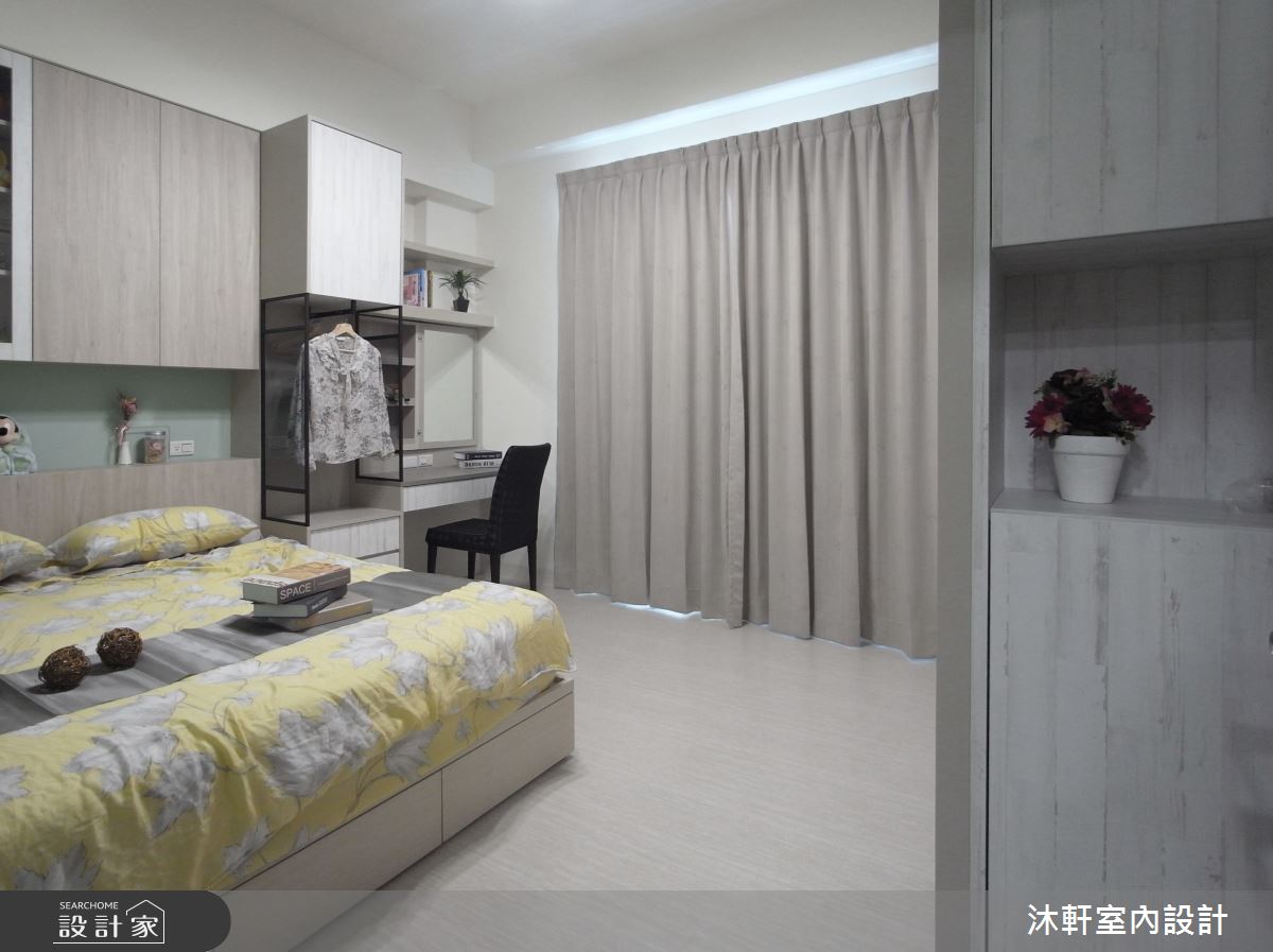 52坪新成屋(5年以下)＿現代風臥室案例圖片＿沐軒室內設計工作坊＿沐軒_02之10
