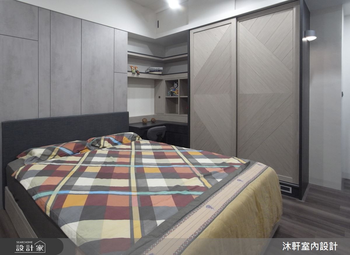 52坪新成屋(5年以下)＿現代風臥室案例圖片＿沐軒室內設計工作坊＿沐軒_02之18
