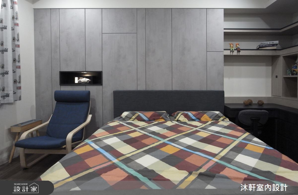 52坪新成屋(5年以下)＿現代風臥室案例圖片＿沐軒室內設計工作坊＿沐軒_02之19